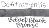 De Atramentis Pearlescent Velvet Black Bronze
