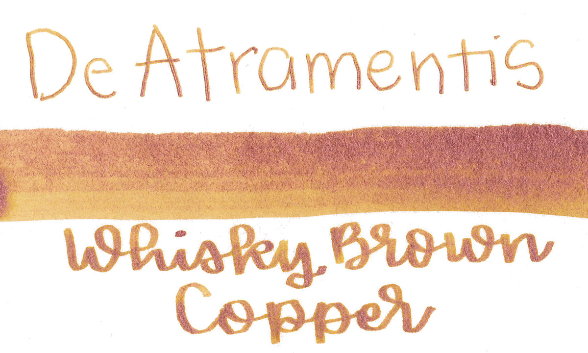 De Atramentis Pearlescent Whisky Brown Copper