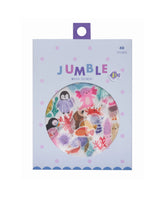 Girl of All Work - Ocean Jumble Washi Stickers