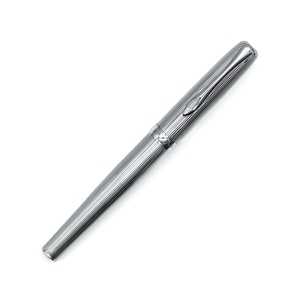 Diplomat Excellence A2 Fountain - Guilloche Stripes Chrome