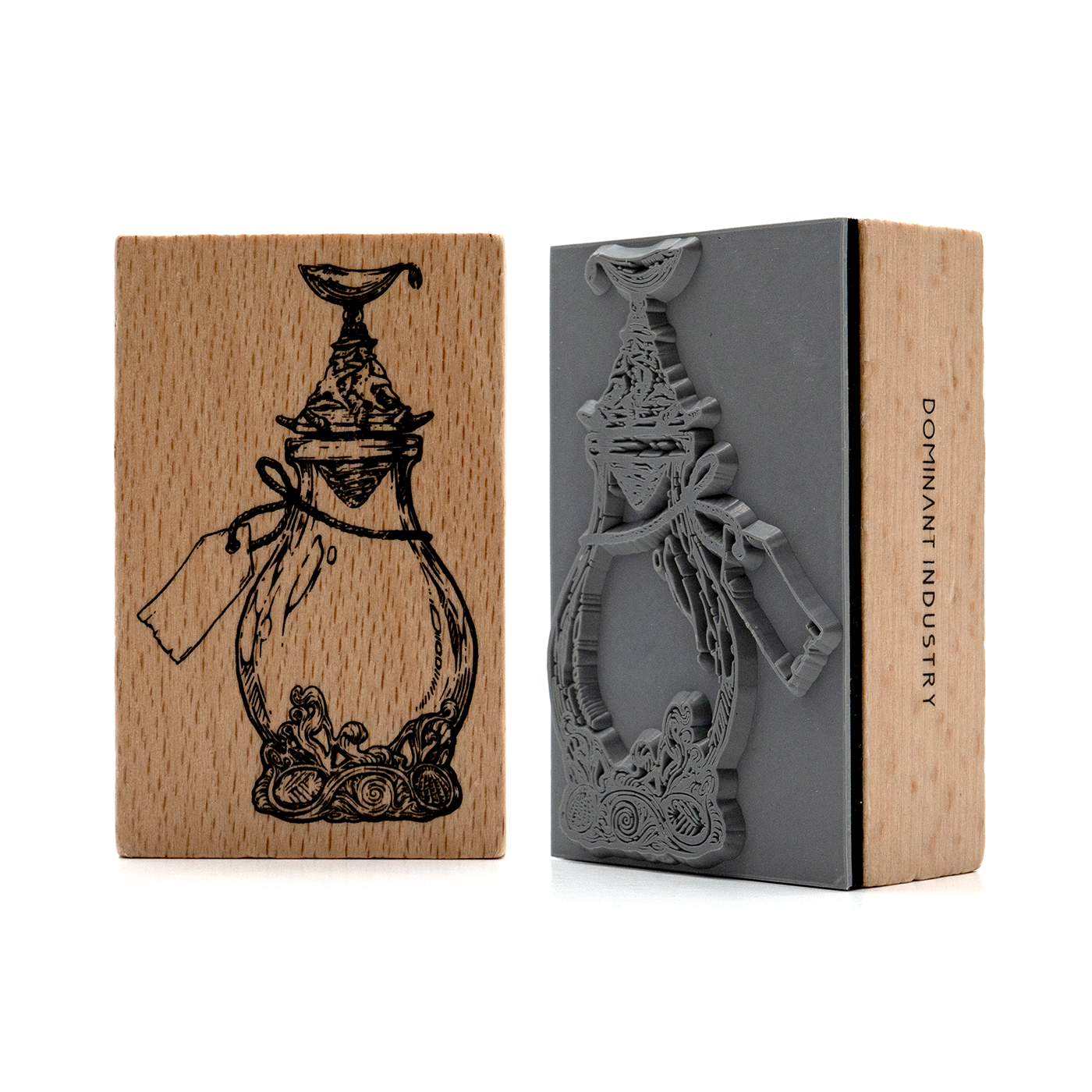 Dominant Industry Wood Stamp - The Ink Archiving Book Wood Stamp