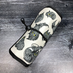 Rickshaw 6 Pen Roll With Flaps - Yuki Cat