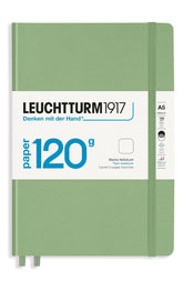 Leuchtturm A5 Medium Plain Notebook - Sage