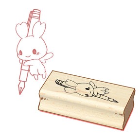 Sakuradragon - An Itty Bitty Fountain Pen Wooden Stamp