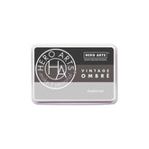 Hero Arts Vintage Ombre Ink Pad - Metallic Steel