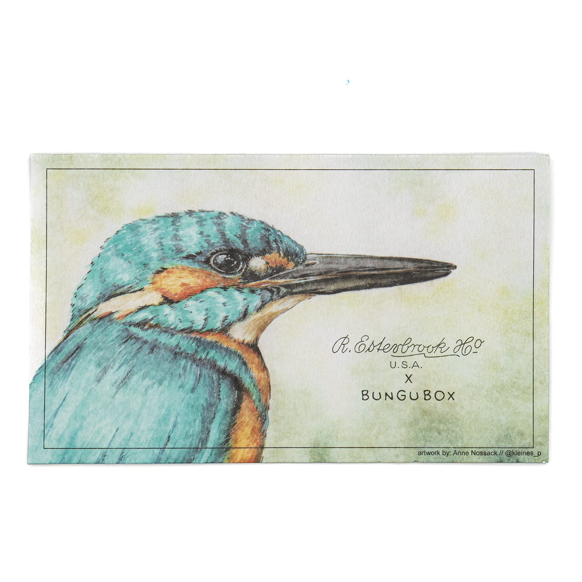 Esterbrook x Bungubox Kingfisher Blotter Paper PRESALE!