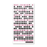 STICKII Sticker Sheet - Pastel Punk Alphabet