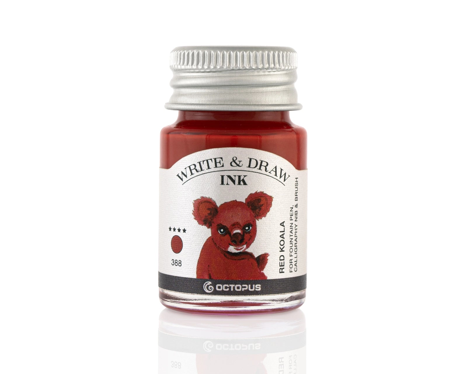 Octopus Write and Draw Ink 388 Red Koala