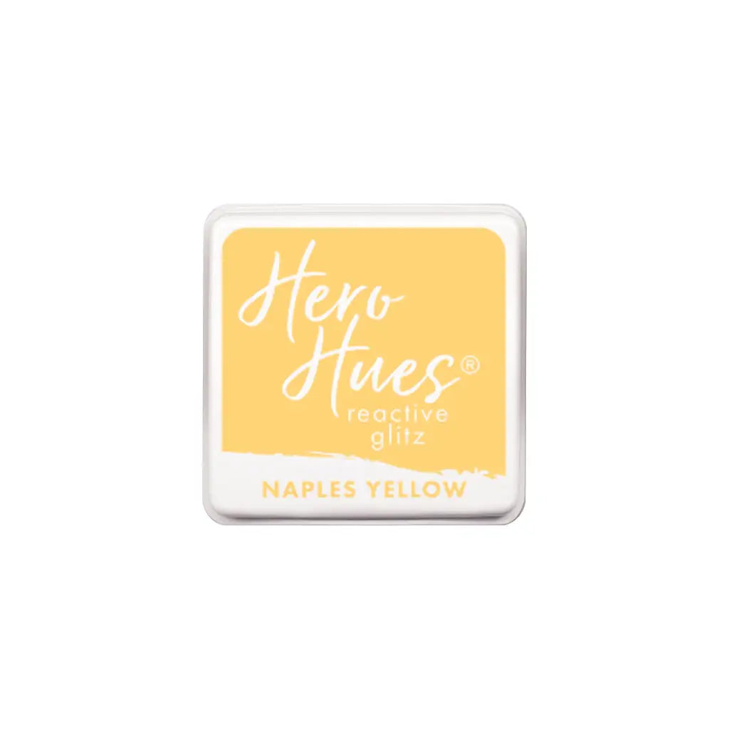 Hero Arts Reactive Glitz Ink Pad - Naples Yellow