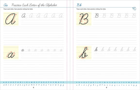 Peter Pauper Press -Cursive Handwriting Workbook