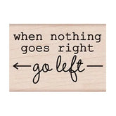 Hero Arts Wooden Stamp - Go Left
