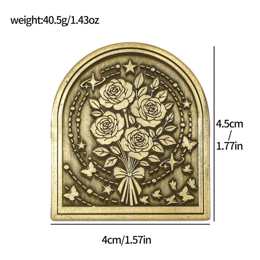 Oria & Co. - Novellea Engraved Antique Tone Page Clip Bookmark
