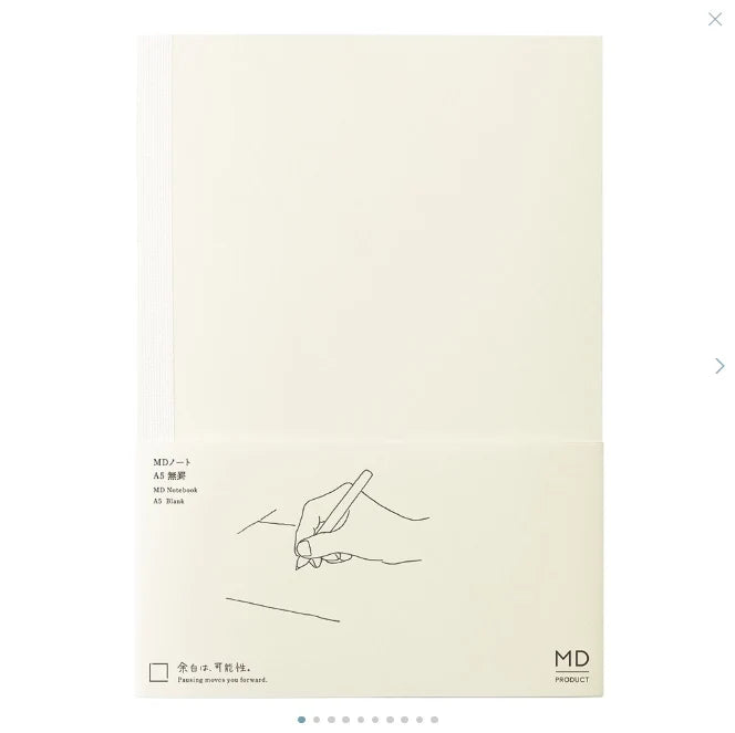 Midori MD A5 Blank Notebook
