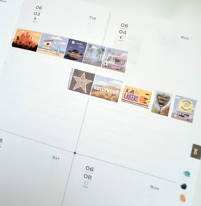 Kuboandlucy Stationery Co. Los Angeles Washi Tape