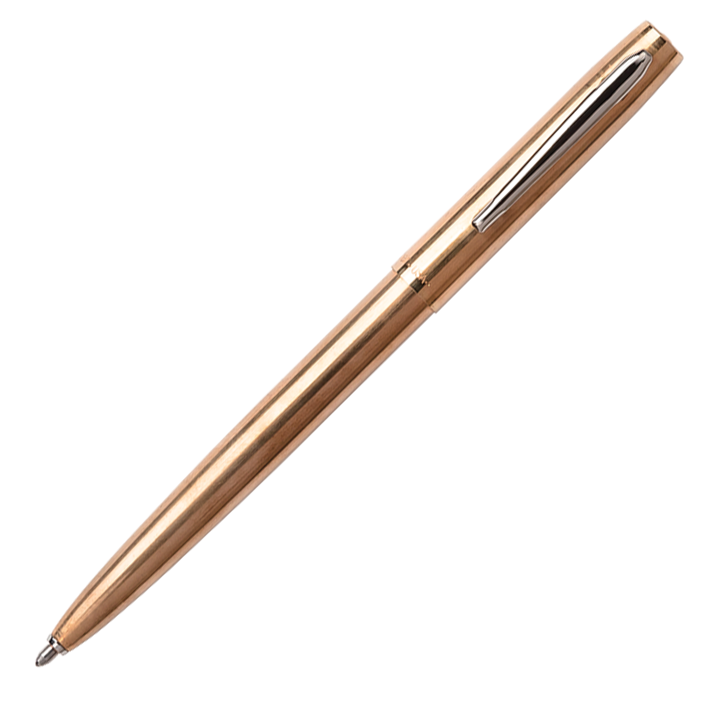 Fisher Cap-O-Matic Space Pen - Raw Brass