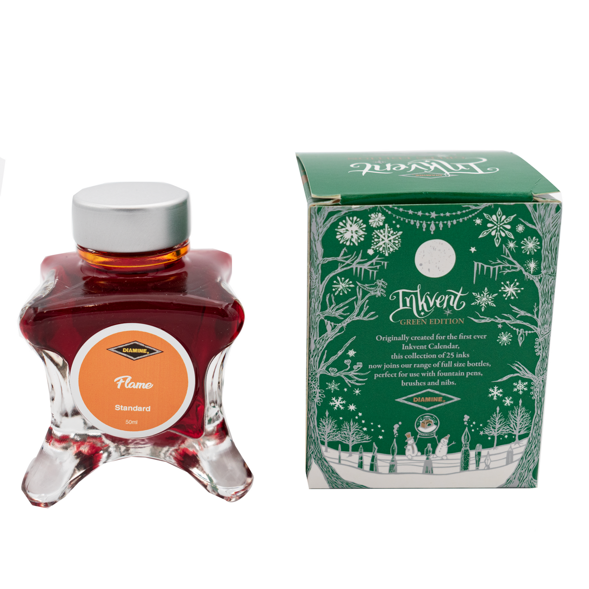 Diamine Green Edition Standard Ink - Flame