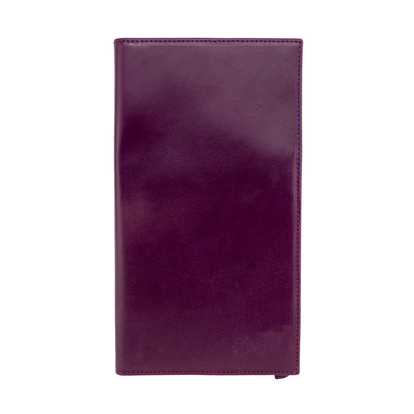 Galen Leather Wallet Insert for Traveler's Notebook Regular Size- Purple