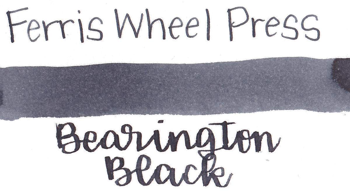 Ferris Wheel Press The Print Shoppe Collection - Bearrington Black