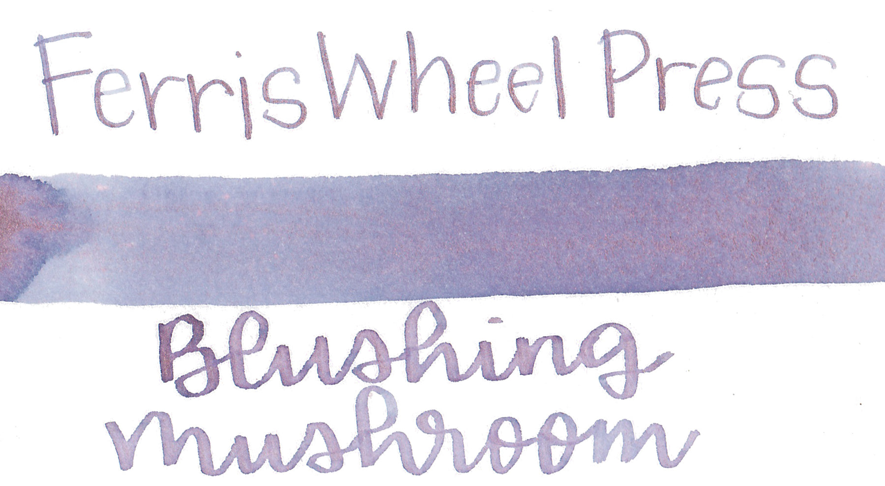 Ferris Wheel Press Down the Rabbit Hole - Blushing Mushroom