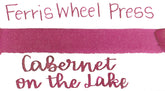 Ferris Wheel Press - Woven Warmth Collection - Cabernet on the Lake