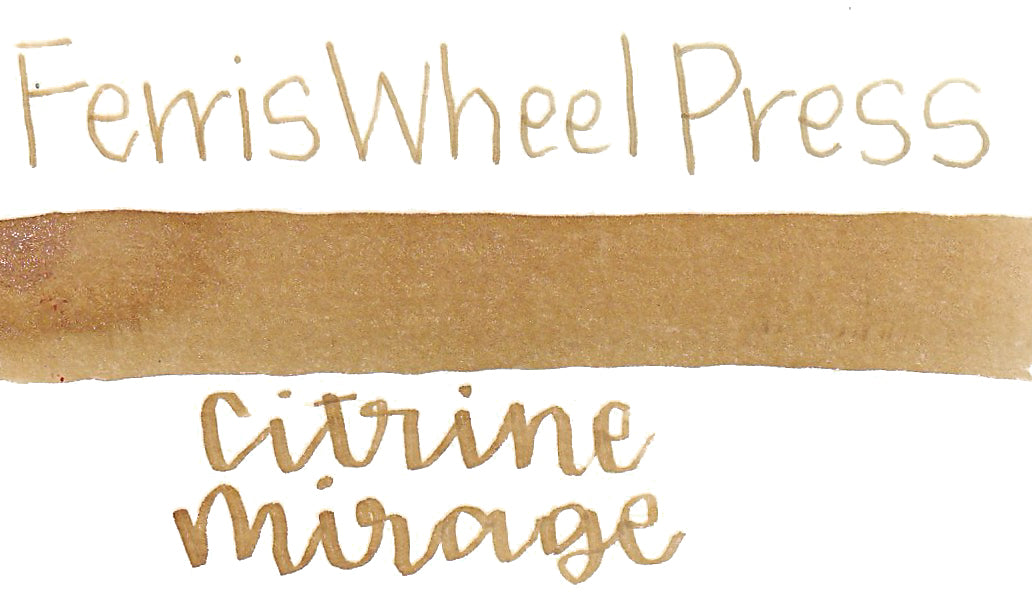 Ferris Wheel Press - Bestiary Series - Citrine Mirage