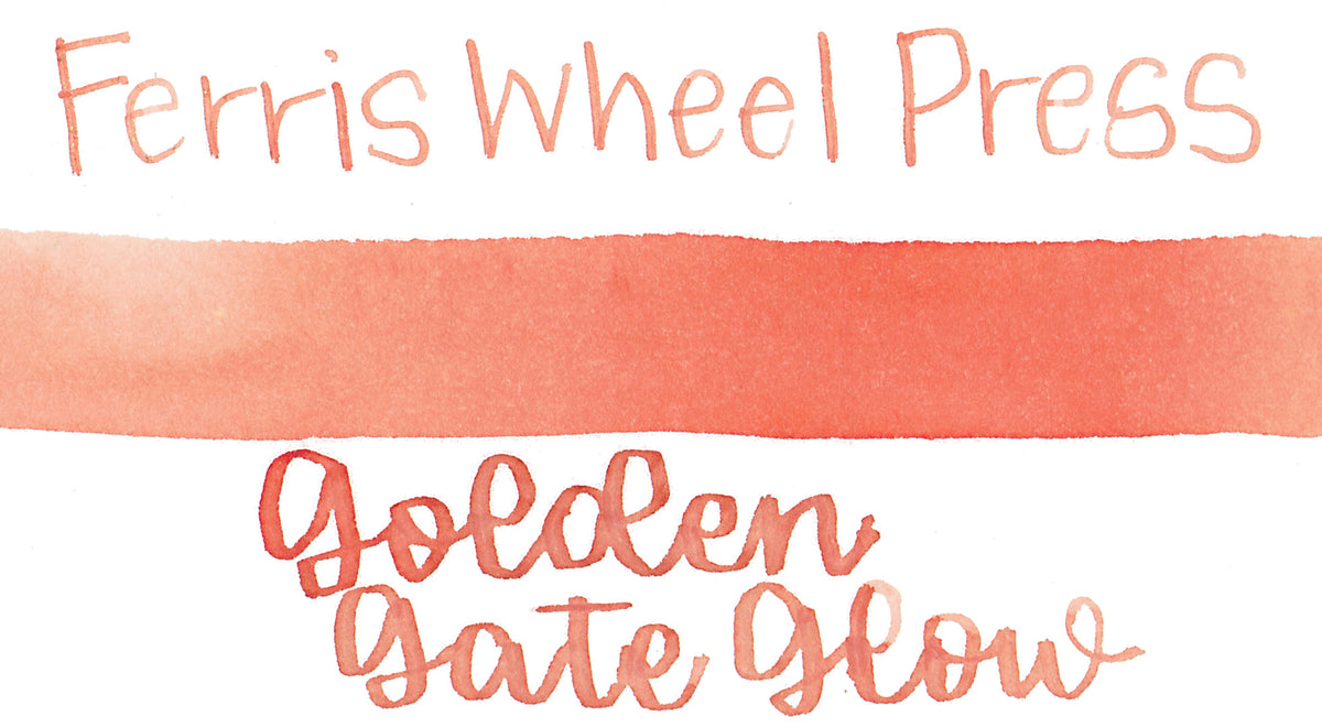 Ferris Wheel Press - Dreaming in California Collection - Golden Gate Glow
