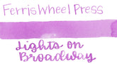 Ferris Wheel Press - New York New York Collection -  Lights on Broadway