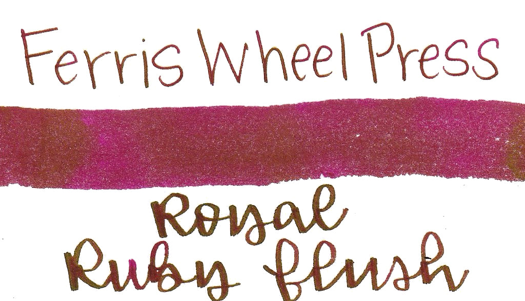 Ferris Wheel Press - Down the Rabbit Hole - Ruby Royal Flush