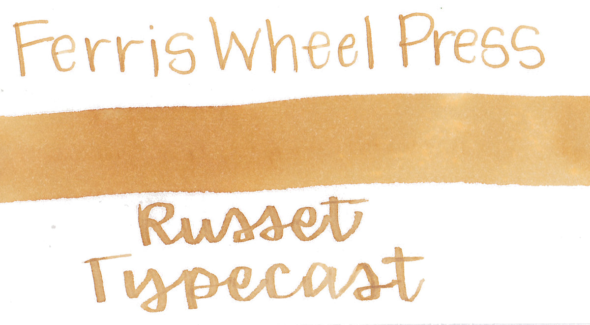 Ferris Wheel Press The Print Shoppe Collection - Russet Typecase