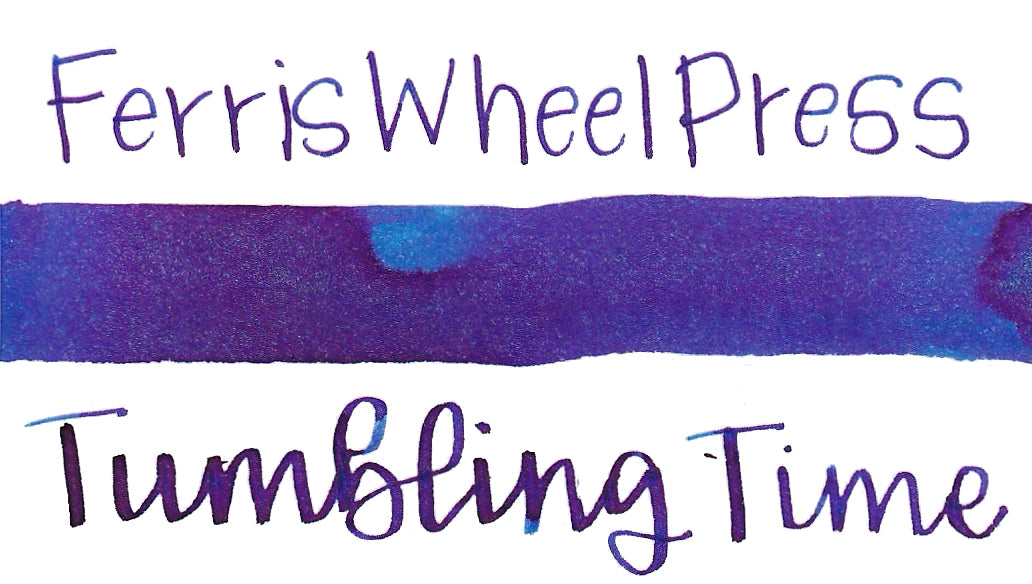 Ferris Wheel Press Down the Rabbit Hole - Tumbling Time Blue