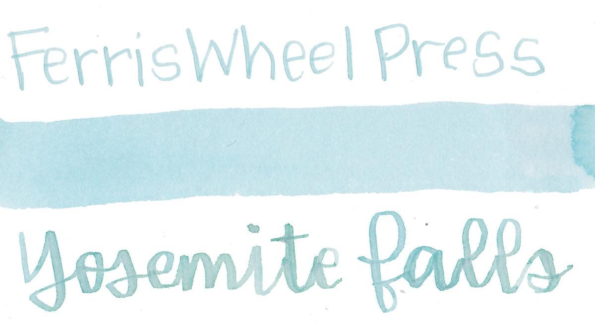 Ferris Wheel Press - Dreaming in California Collection -Blue Yosemite Falls
