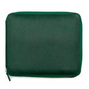 Galen Leather Co. Zippered Collector Pen Case for 60 Kawecos - Vivianite Green