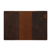 Galen Leather Co. Leather A5 Notebook/Planner Cover- Havana Brown