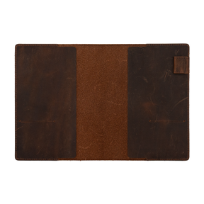 Galen Leather Co. Leather A5 Notebook/Planner Cover- Havana Brown
