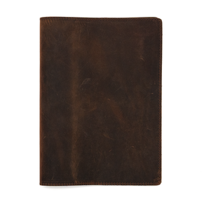 Galen Leather Co. Leather A5 Notebook/Planner Cover- Havana Brown