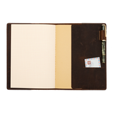 Galen Leather Co. Leather A5 Notebook/Planner Cover- Havana Brown