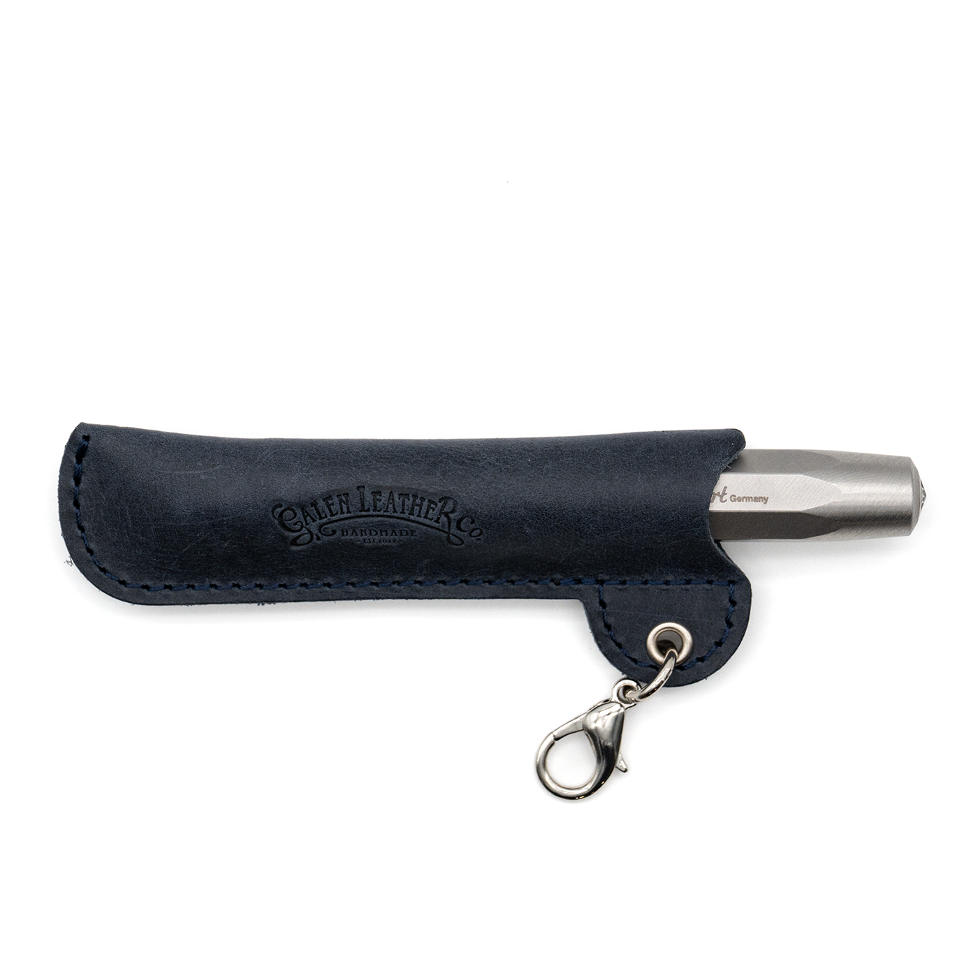 Galen Leather Co. Leather Pocket Pen Keeper - Lanyard EDC Pocket Pen Sleeve