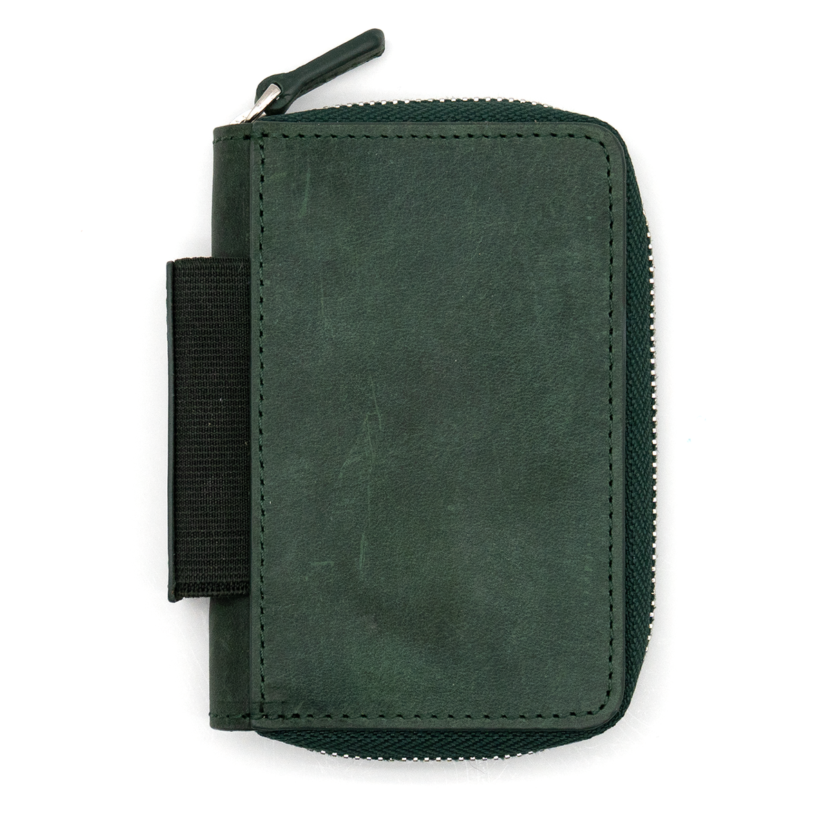 Galen Leather Co. EDC Wallet - Crazy Horse Forest Green