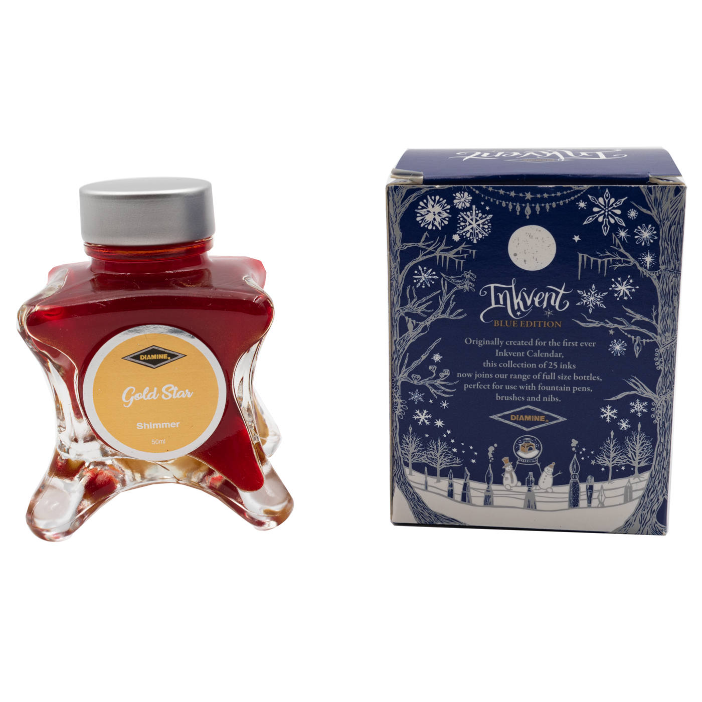 Diamine Blue Edition Gold Star Shimmer