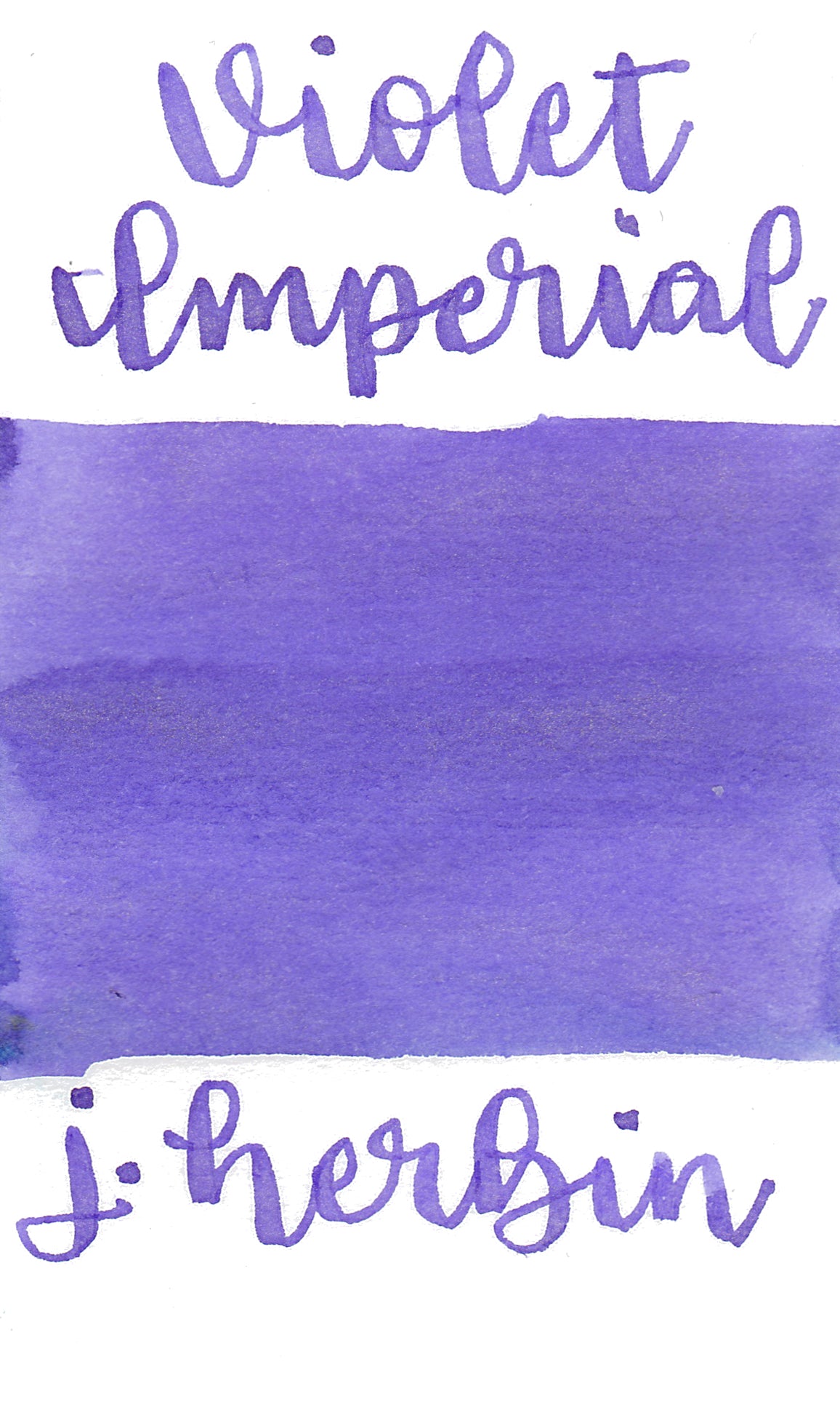 J Herbin 1670 Violet Imperial