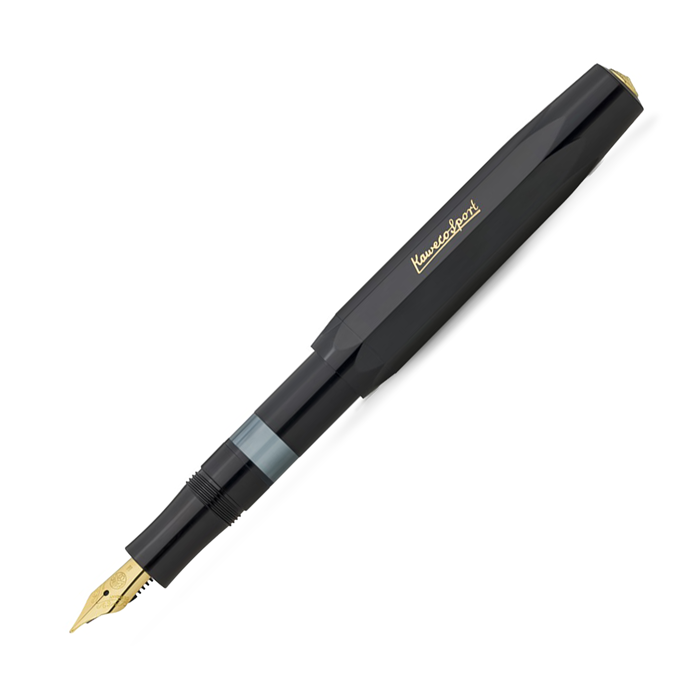 Kaweco Piston Sport AL Solo Black FP Medium 11000327