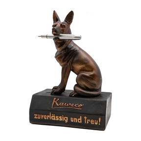 Kaweco German Shepherd Pen Holder Coin Bank
