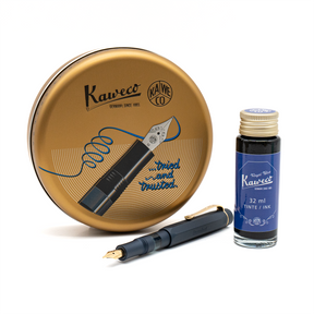 Kaweco Sport Piston - AL Navy Fountain With Ink