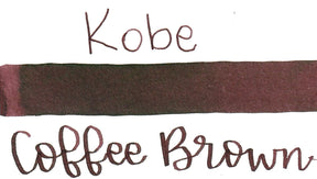 Kobe Old Settlement Coffee Brown Ink