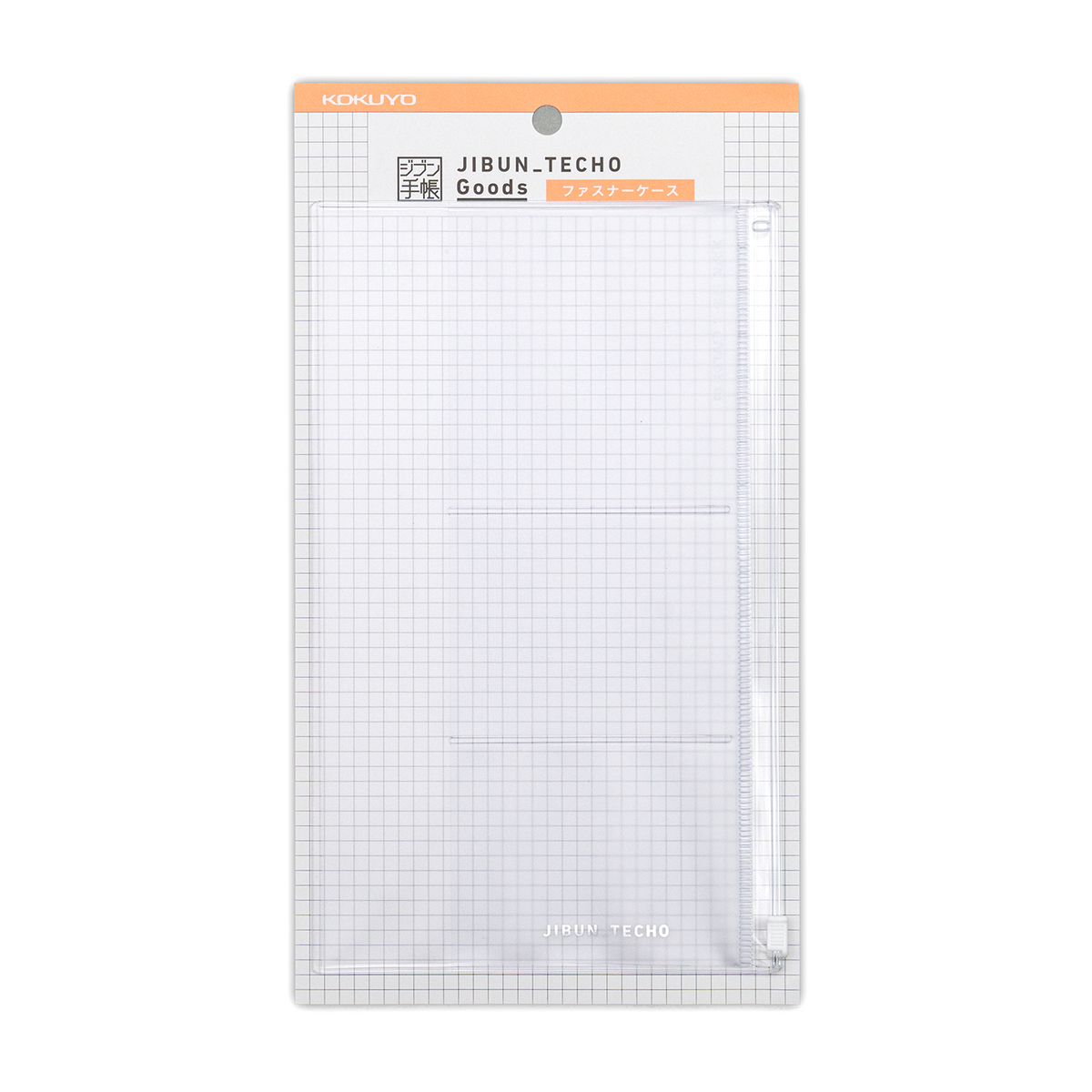 Kokuyo Jibun Techo Accessory - Zipper Case with Pockets -A5 Slim