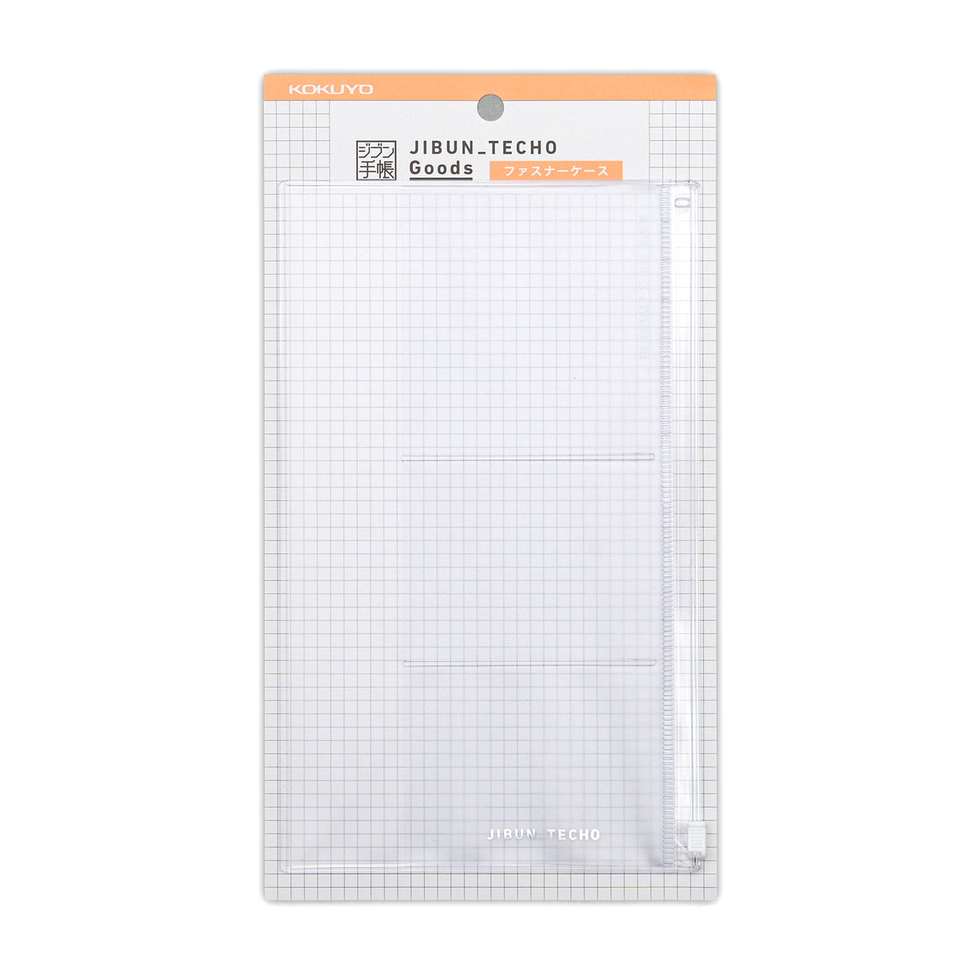 Kokuyo Jibun Techo Accessory - Zipper Case with Pockets -A5 Slim