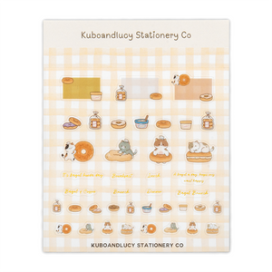Kuboandlucy Stationery Co. - Bagel Cat