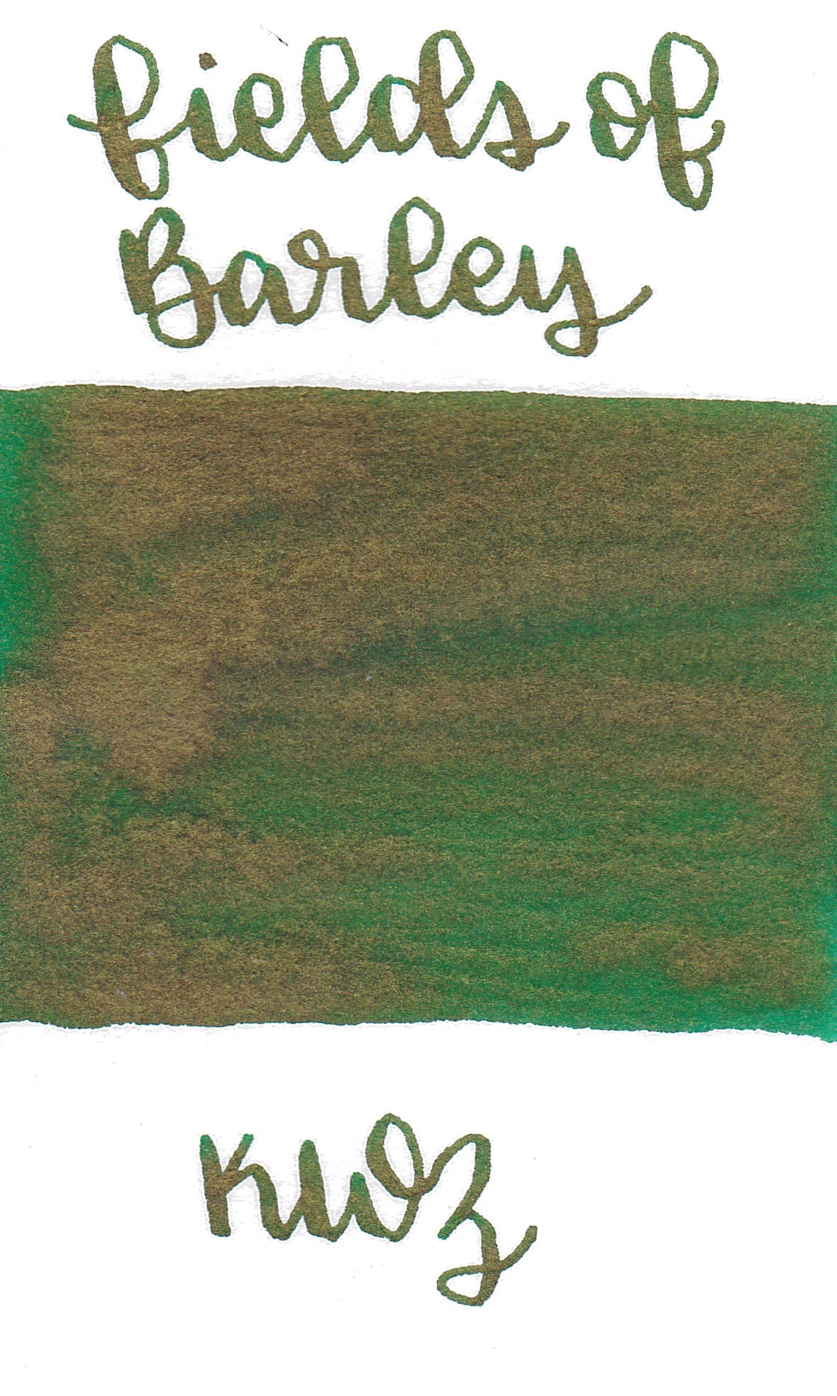 KWZ "All That Glitters"  - Fields of Barley