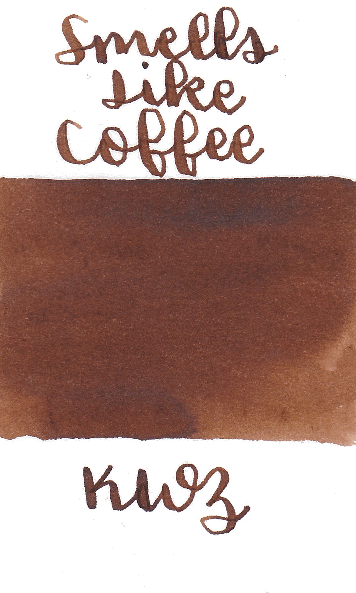 KWZ "It Smells Like Coffee" Brown