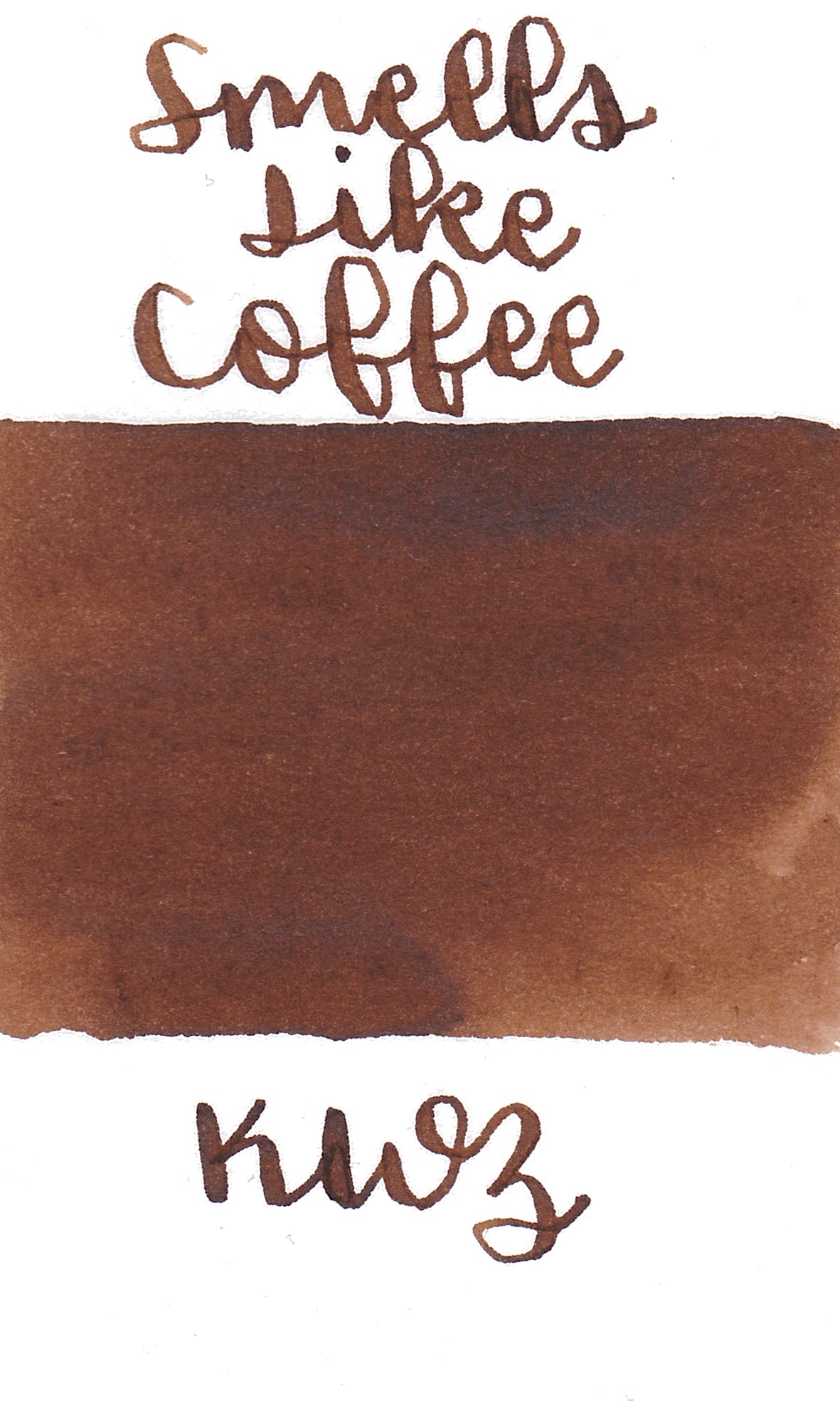 KWZ "Smells Like Coffee" Brown
